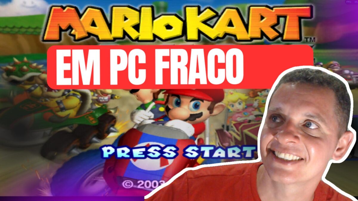 Como Jogar Mario Kart em PC FRACO com Emulador Dolphin (Configuração completa)