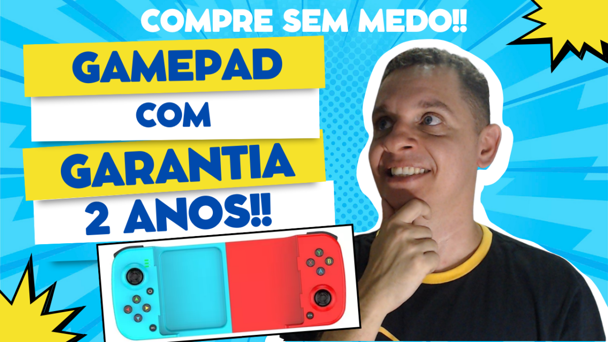 Gamepad  para celular com 2 anos de garantia – Controle Bsp D3