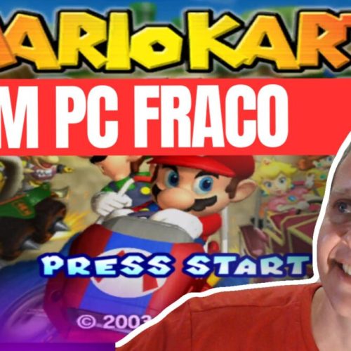 Como Jogar Mario Kart em PC FRACO com Emulador Dolphin (Configuração completa)
