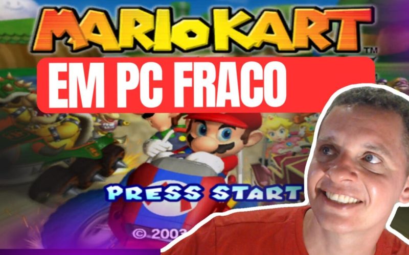 Como Jogar Mario Kart em PC FRACO com Emulador Dolphin (Configuração completa)
