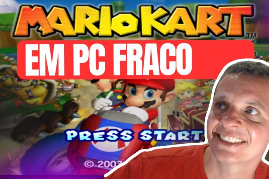 Como Jogar Mario Kart em PC FRACO com Emulador Dolphin (Configuração completa)
