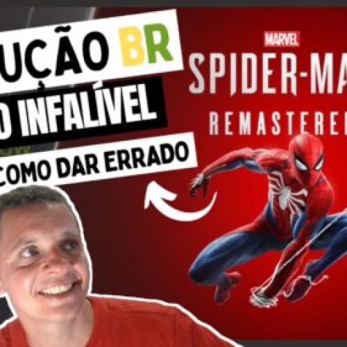 Como deixar o jogo Spider Man Remastered DUBLADO