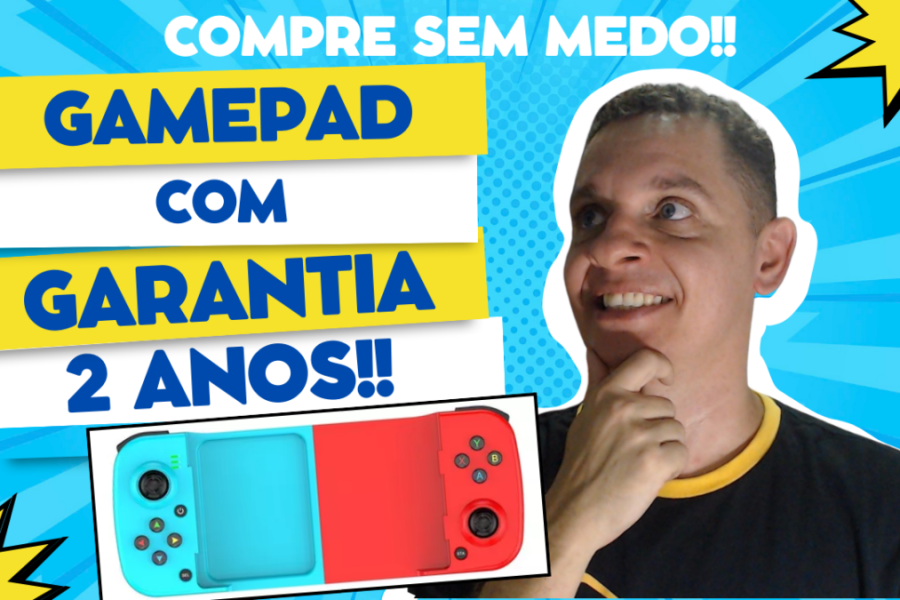 Gamepad  para celular com 2 anos de garantia – Controle Bsp D3